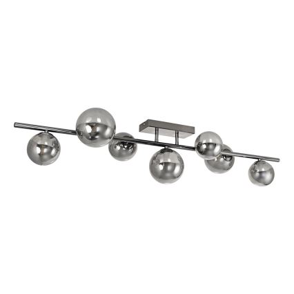 Brilagi - LED Πλαφονιέρα οροφής MILLA 7xG9/3W/230V γυαλιστερό χρώμιο/φιμέ