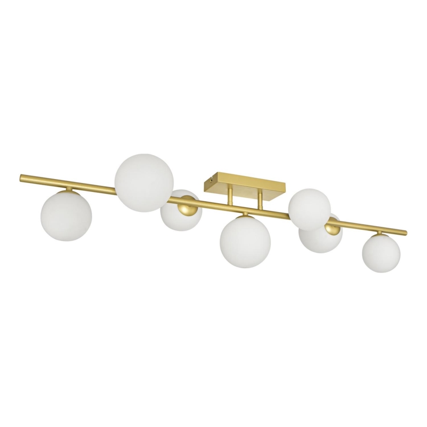Brilagi - LED Πλαφονιέρα οροφής MILLA 7xG9/3W/230V χρυσό/λευκό