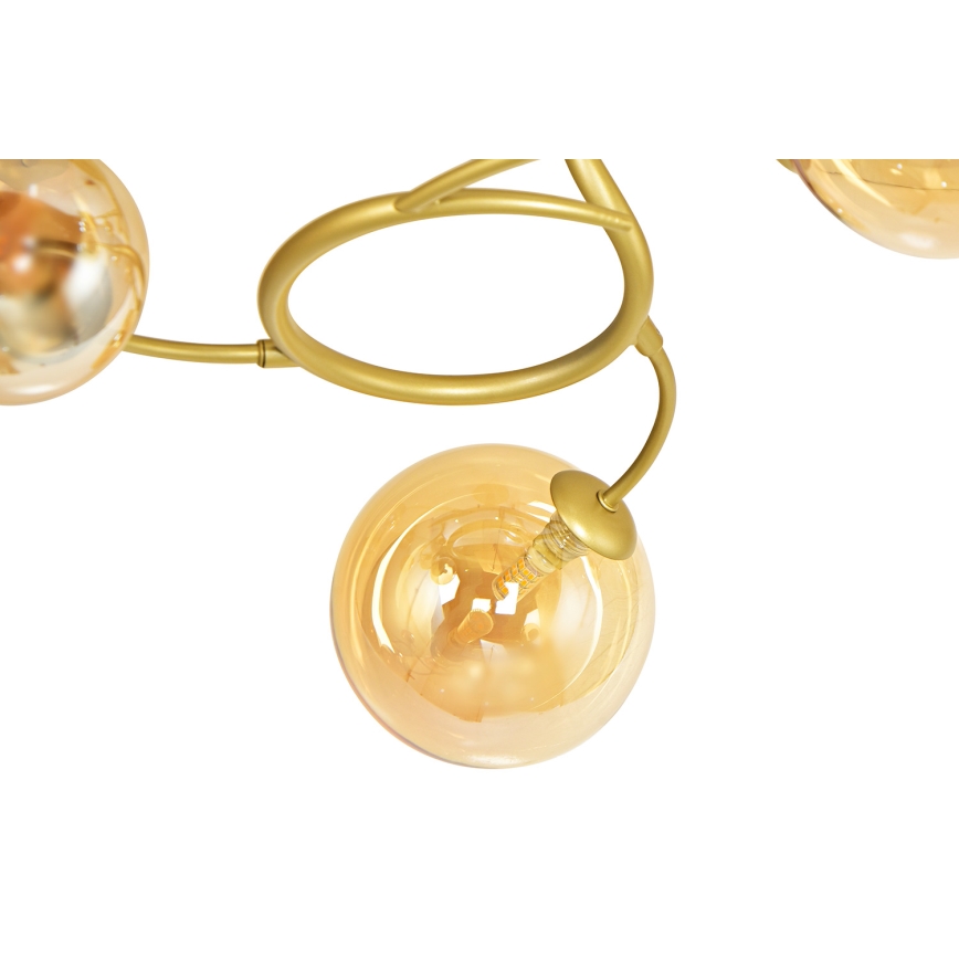 Brilagi - LED Πλαφονιέρα οροφής MISTEL 15xG9/3W/230V χρυσό