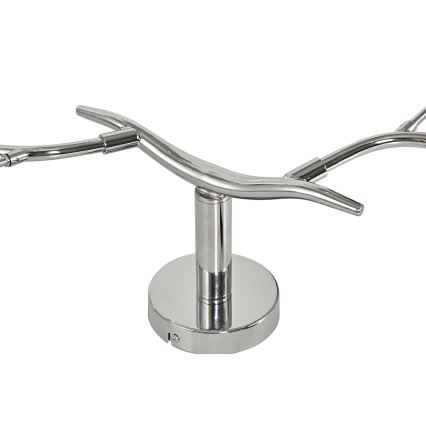Brilagi - LED Πλαφονιέρα οροφής MISTEL 6xG9/3W/230V γυαλιστερό χρώμιο/φιμέ