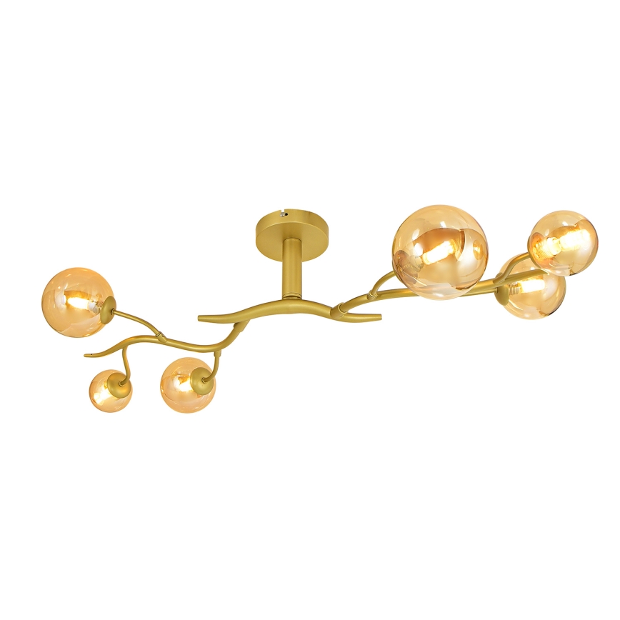 Brilagi - LED Πλαφονιέρα οροφής MISTEL 6xG9/3W/230V χρυσό