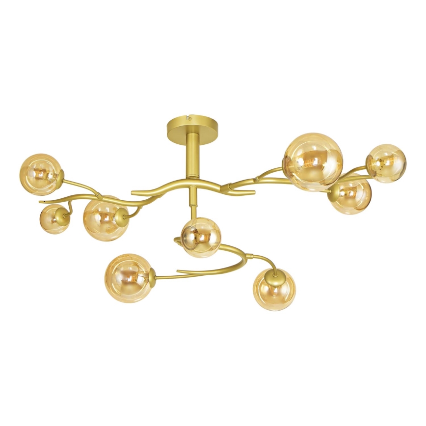 Brilagi - LED Πλαφονιέρα οροφής MISTEL 9xG9/3W/230V χρυσό