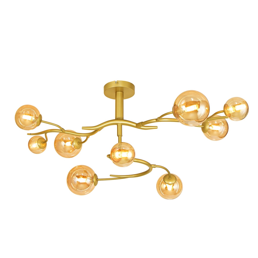 Brilagi - LED Πλαφονιέρα οροφής MISTEL 9xG9/3W/230V χρυσό