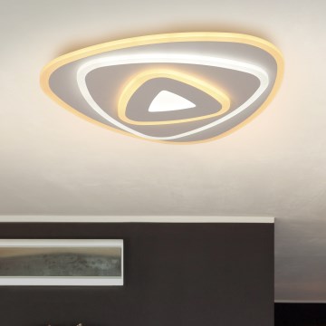 Brilagi - LED Ρυθμιζόμενο Φωτιστικό Οροφής MODERN MINI LED/45W/230V 3000/4000/6000K 30x30 εκ. + τηλεχειριστήριο