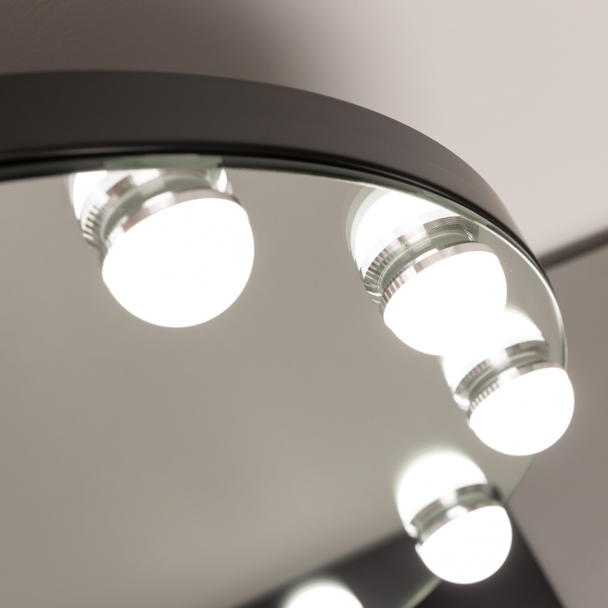 Brilagi - Ρυθμιζόμενο LED Καθρέφτης Μακιγιάζ HOLLYWOOD LED/12W/230V 3000/4000/6500K