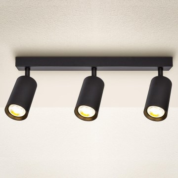 Brilagi - LED ρυθμιζόμενο σποτ φωτιστικό SELE 3xGU10/6,5W/230V 2700-6500K μαύρο
