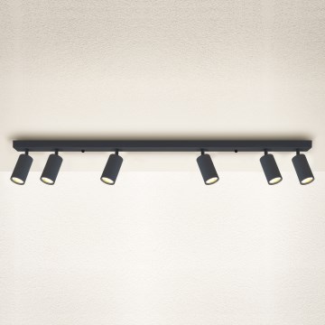 Brilagi - LED Ρυθμιζόμενο σποτ φωτιστικό SELE 6xGU10/6,5W/230V 2700-6500K ανθρακί