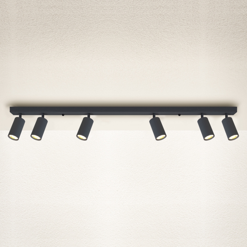 Brilagi - LED Ρυθμιζόμενο σποτ φωτιστικό SELE 6xGU10/6,5W/230V 2700-6500K ανθρακί