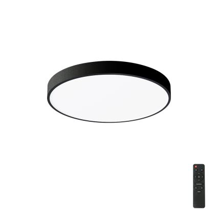 Brilagi - Ρυθμιζόμενο LED φωτιστικό οροφής POOL LED/60W/230V 3000-6000K Ø 60 cm μαύρο + τηλεχειριστήριο