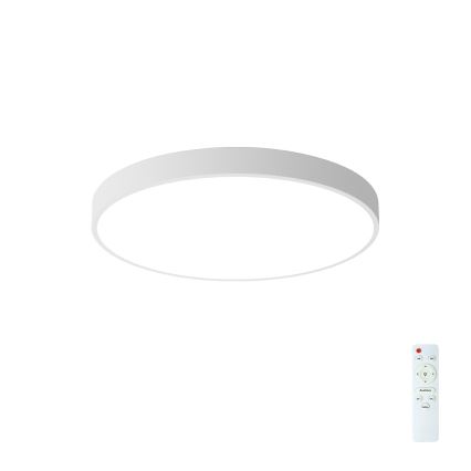 Brilagi - Ρυθμιζόμενο φωτιστικό οροφής POOL LED/60W/230V 3000-6000K διάμετρος 60 cm λευκό + τηλεχειριστήριο