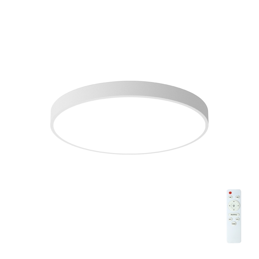 Brilagi - Ρυθμιζόμενο φωτιστικό οροφής POOL LED/60W/230V 3000-6000K διάμετρος 60 cm λευκό + τηλεχειριστήριο