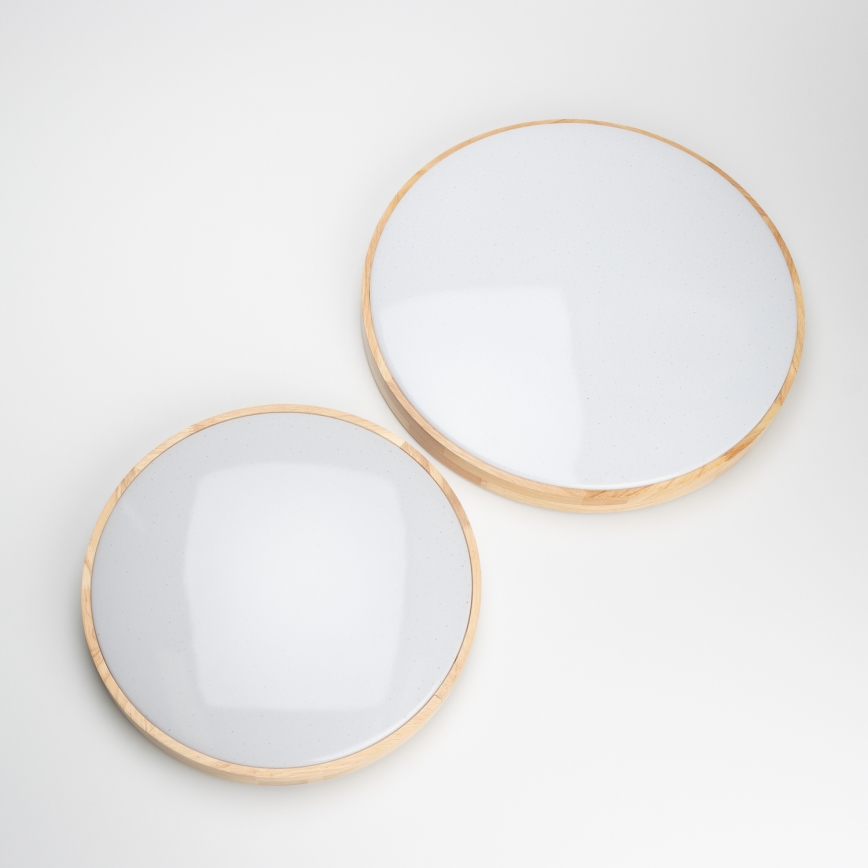 Brilagi - LED Ρυθμιζόμενο φωτιστικό οροφής OPAL LED/24W/230V 37,5x37,5 cm 3000/4000/6500K + τηλεχειριστήριο
