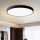 Brilagi - LED Ρυθμιζόμενο φωτιστικό οροφής POOL SMART LED/100W/230V 3000-6000K διάμετρος 80 cm Wi-Fi Tuya μαύρο + τηλεχειριστήριο