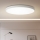Brilagi - LED Ρυθμιζόμενο φωτιστικό οροφής POOL SMART LED/128W/230V 3000-6000K διάμετρος 100 cm Wi-Fi Tuya λευκό + τηλεχειριστήριο