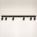 Brilagi - LED ρυθμιζόμενο φωτιστικό σποτ SELE 6xGU10/6,5W/230V 2700-6500K μαύρο/χρυσό
