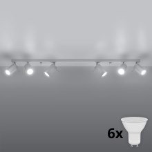 Brilagi -  LED Σποτ ASMUS 6xGU10/7W/230V λευκό