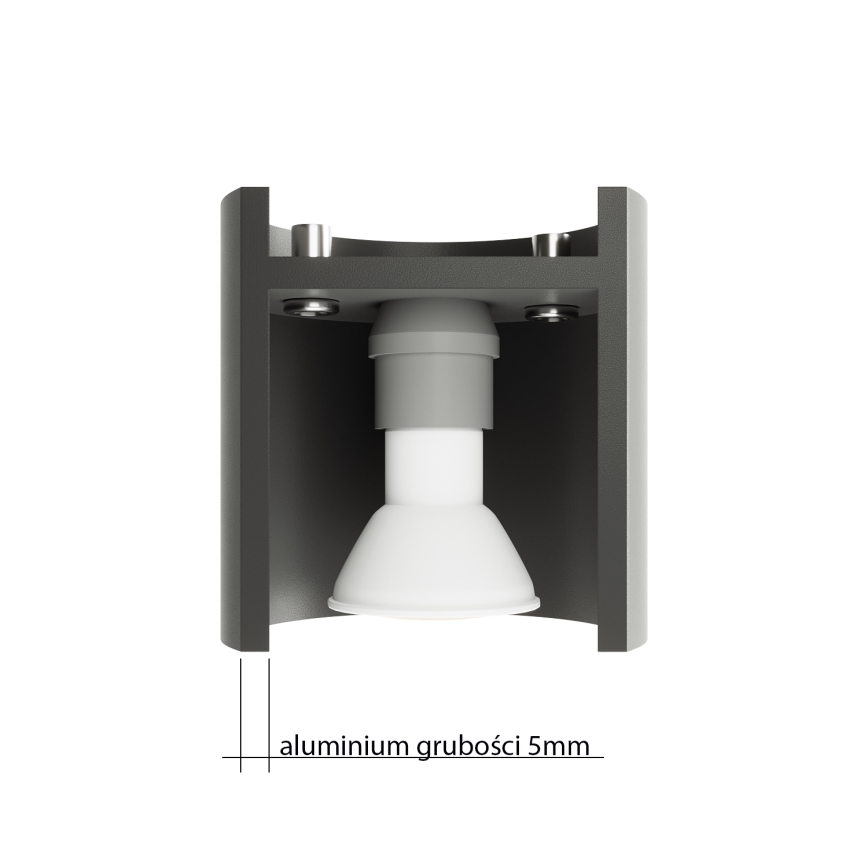 Brilagi -  LED Σποτ FRIDA 1xGU10/7W/230V μαύρο