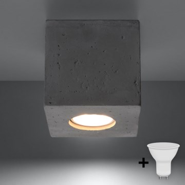 Brilagi -  LED Σποτ MURO 1xGU10/7W/230V τσιμέντο