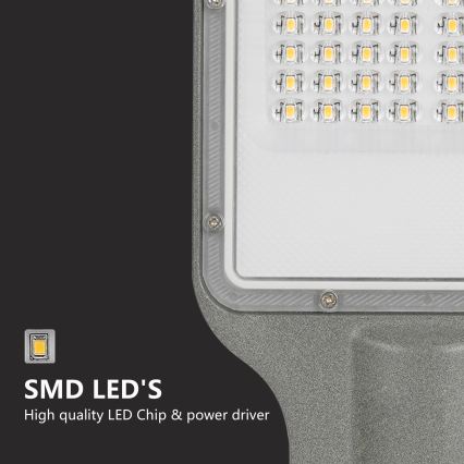 Brilagi - LED υπαίθριο φωτιστικό δρόμου URBANLIGHT LED/50W/230V γκρι IP65