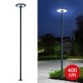 Brilagi - LED υπαίθριο φωτιστικό δρόμου με στύλο 4 m URBANSPARK LED/120W/230V ανθρακί IP65