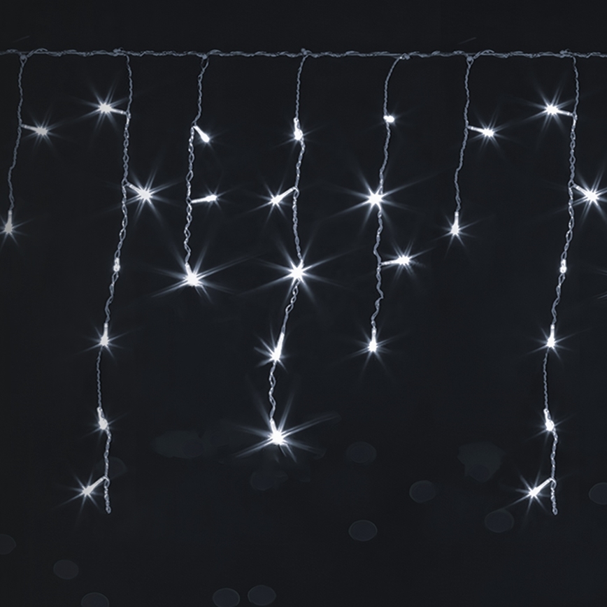 Brilagi - LED υπαίθρια χριστουγεννιάτικη γιρλάντα 200xLED/8 λειτουργίες 13x0,6m IP44 ψυχρό λευκό