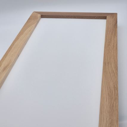 Brilagi - LED Φως Οροφής Μπάνιου WOODY FRAME LED/50W/230V 120x30 cm IP44 δρυς