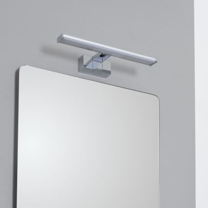 Brilagi - Φωτιστικό καθρέφτη μπάνιου LED 3-σε-1 VESTRA LED/8W/230V 40 cm IP44 γυαλιστερό χρώμιο