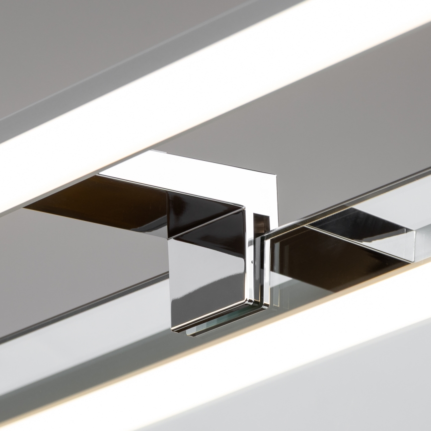 Brilagi - Φωτιστικό καθρέφτη μπάνιου LED 3-σε-1 VESTRA LED/8W/230V 40 cm IP44 γυαλιστερό χρώμιο
