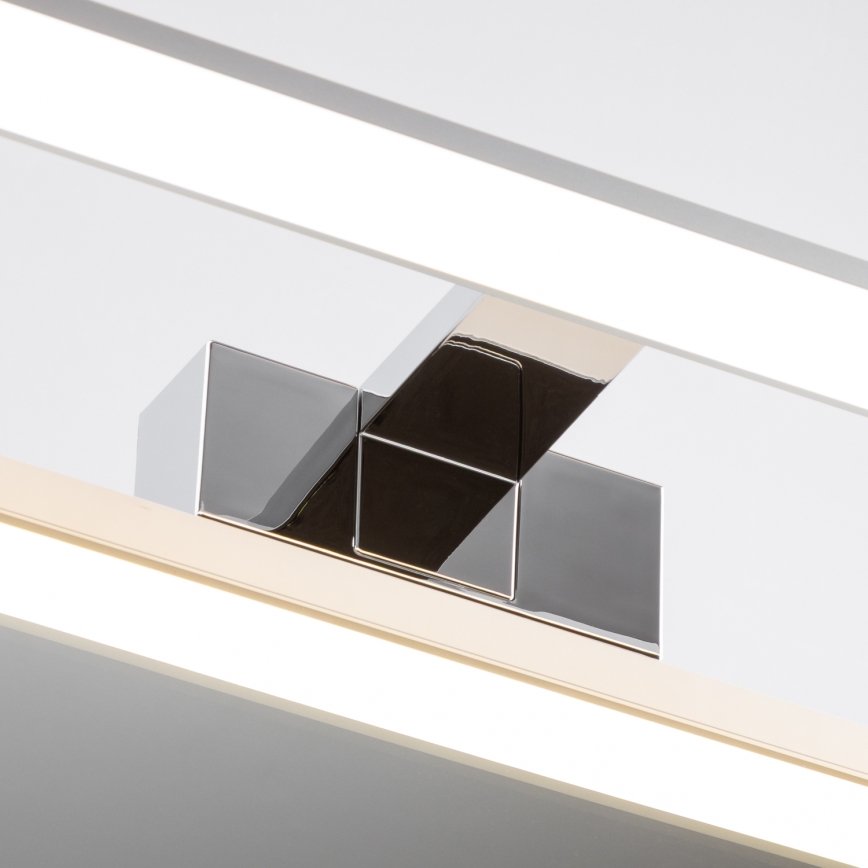 Brilagi - Φωτιστικό καθρέφτη μπάνιου LED 3-σε-1 VESTRA LED/8W/230V 40 cm IP44 γυαλιστερό χρώμιο