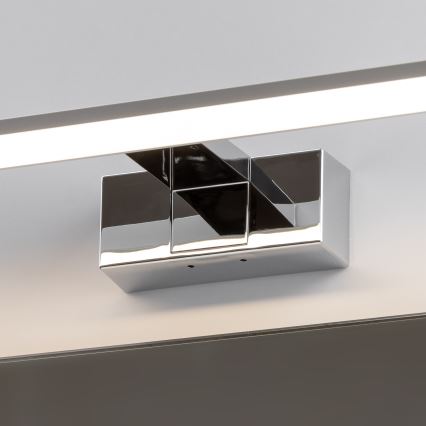 Brilagi - Φωτιστικό καθρέφτη μπάνιου LED 3-σε-1 VESTRA LED/8W/230V 40 cm IP44 γυαλιστερό χρώμιο