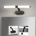 Brilagi - LED φωτισμός καθρέφτη μπάνιου 2 σε 1 TUBEO LED/6W/230V 40 cm IP44 μαύρο