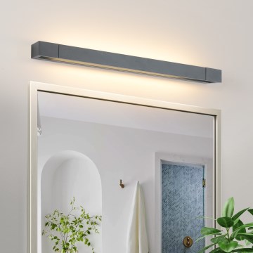 Brilagi - LED φωτισμός καθρέφτη μπάνιου AQUA LINE LED/18W/230V 60 cm IP44 ανθρακί