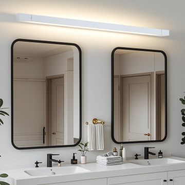 Brilagi - LED φωτισμός καθρέφτη μπάνιου AQUA LINE LED/36W/230V 120 cm IP44 λευκό CRI 90