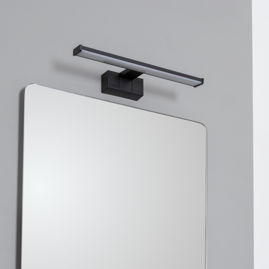 Brilagi - LED φωτισμός καθρέφτη μπάνιου 3-σε-1 VESTRA LED/8W/230V 40 cm IP44 μαύρο