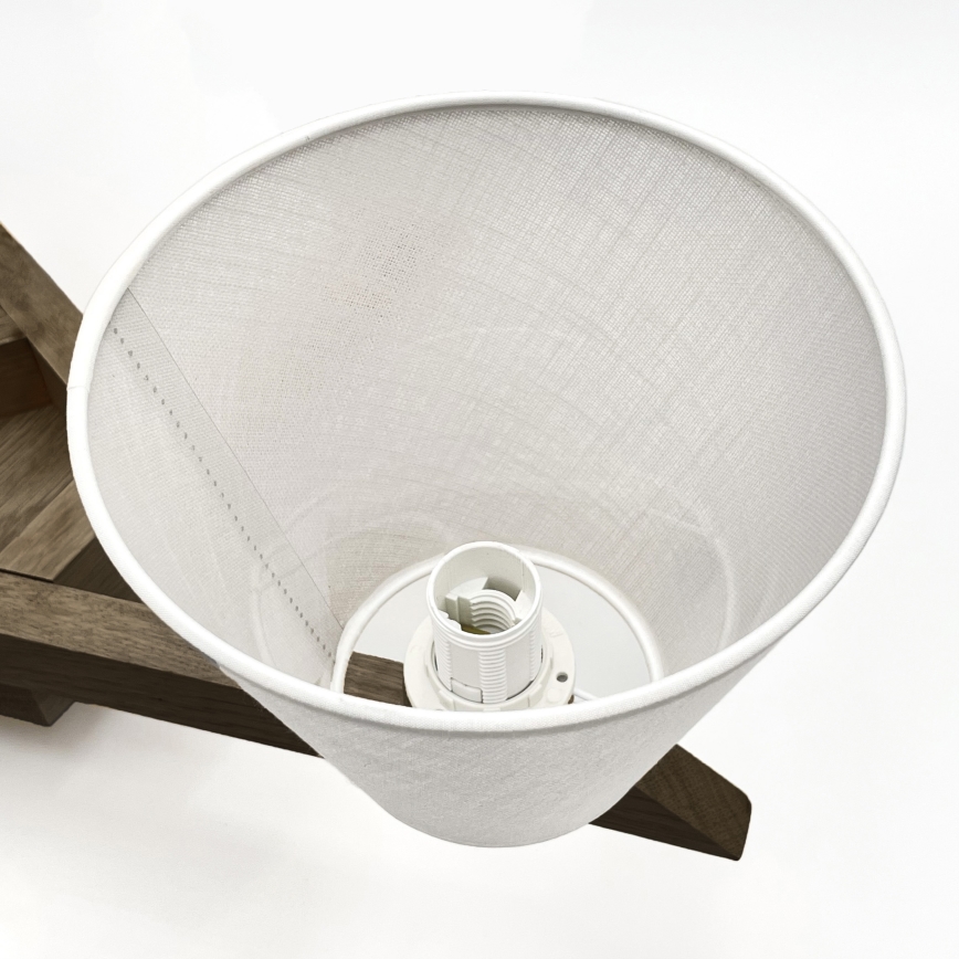 Brilagi - LED Οροφής φωτιστικό ANTHONY 5xE14/40W/230V δρυς καρυδιά