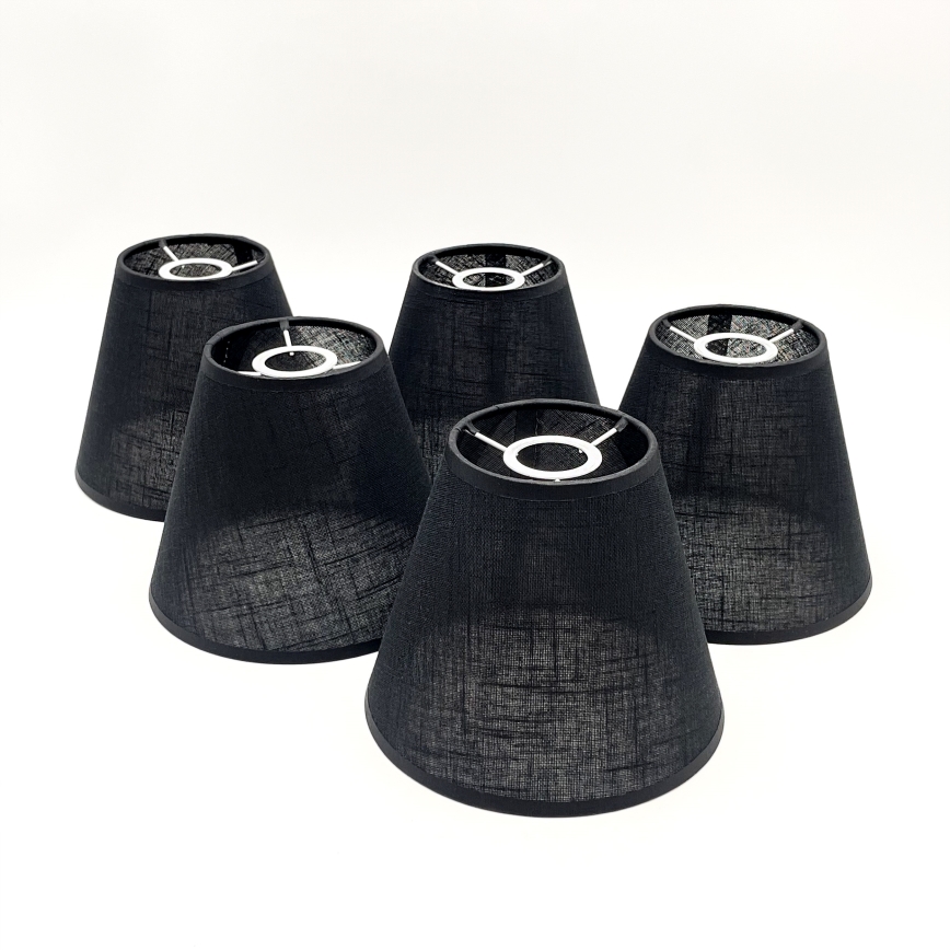 Brilagi - LED Οροφής φωτιστικό ANTHONY 5xE14/40W/230V δρυς καρυδιά/μαύρο