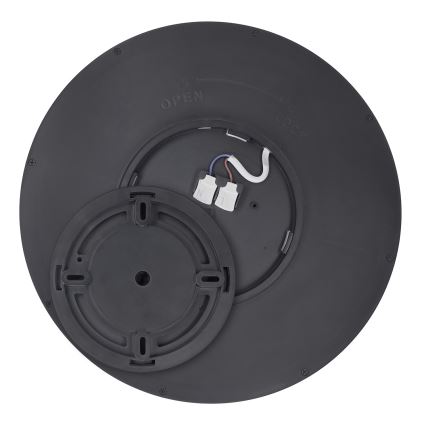 Brilagi - LED Dimmable φωτιστικό οροφής ESTELA LED/36W/230V 3000-6500K ø 30 cm μαύρο + τηλεχειριστήριο