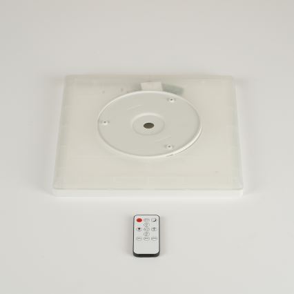 Brilagi - LED Dimmable φωτιστικό οροφής ULTRA SLIM LED/18W/230V 2700-6500K 30x30 cm λευκό + τηλεχειριστήριο
