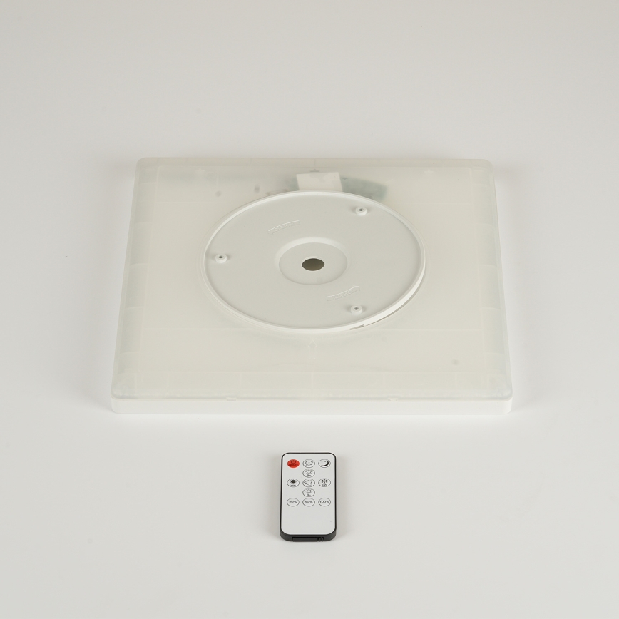 Brilagi - LED Dimmable φωτιστικό οροφής ULTRA SLIM LED/18W/230V 2700-6500K 30x30 cm λευκό + τηλεχειριστήριο