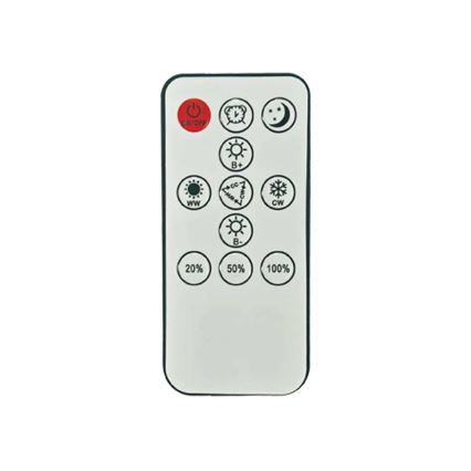 Brilagi - LED Dimmable φωτιστικό οροφής ULTRA SLIM LED/18W/230V 2700-6500K 30x30 cm λευκό + τηλεχειριστήριο