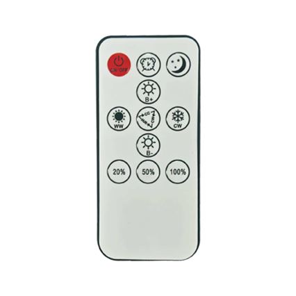 Brilagi - LED Dimmable φωτιστικό οροφής ULTRA SLIM LED/18W/230V 2700-6500K διάμετρος 30 cm λευκό + τηλεχειριστήριο