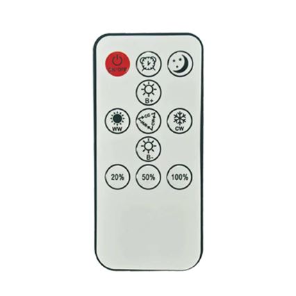 Brilagi - LED Dimmable φωτιστικό οροφής ULTRA SLIM LED/18W/230V 2700-6500K διάμετρος 30 cm μαύρο + τηλεχειριστήριο