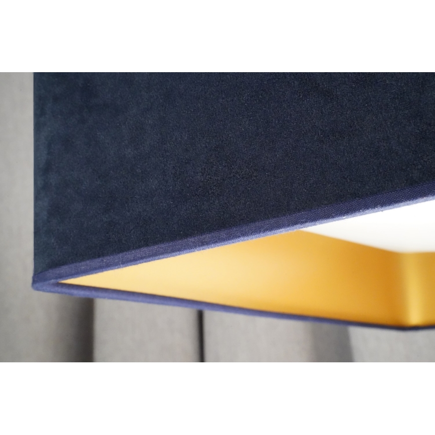 Brilagi - LED Dimmable φωτιστικό οροφής VELVET SQUARE LED/24W/230V 3000/4000/6500K + τηλεχειριστήριο σκούρο μπλε