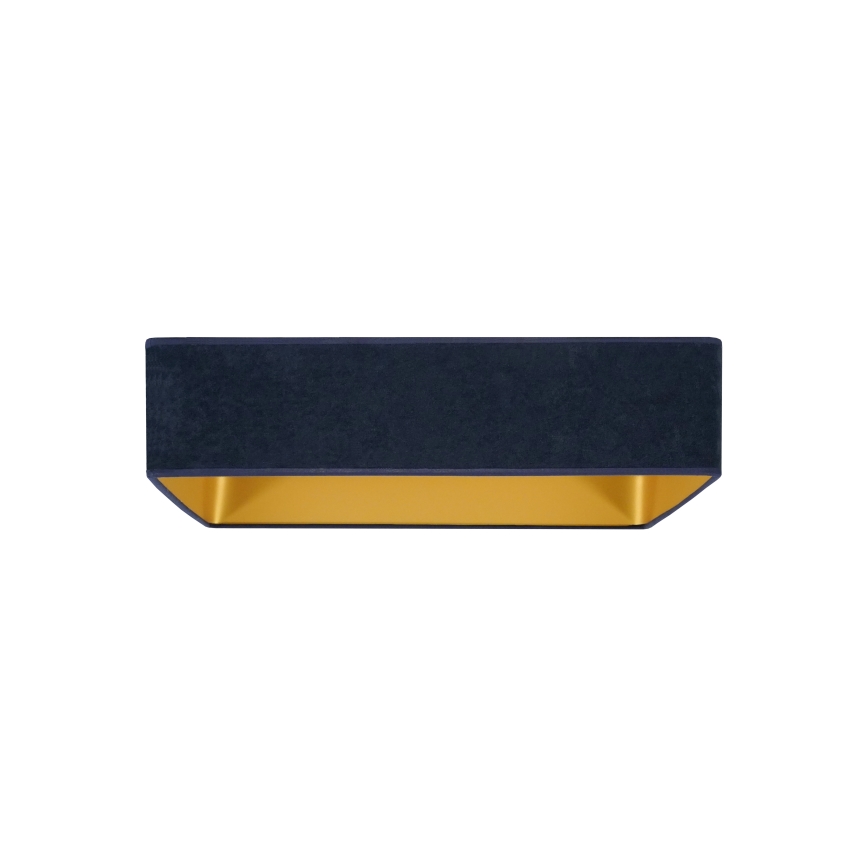 Brilagi - LED Dimmable φωτιστικό οροφής VELVET SQUARE LED/24W/230V 3000/4000/6500K + τηλεχειριστήριο σκούρο μπλε