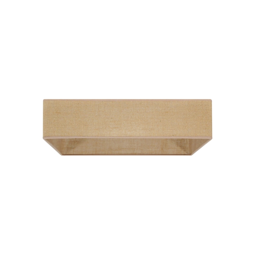 Brilagi - LED Dimmable φωτιστικό οροφής VELVET SQUARE SMART LED/36W/230V 2700-6500K Wi-Fi Tuya + τηλεχειριστήριο καφέ