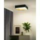 Brilagi - LED Dimmable φωτιστικό οροφής VELVET SQUARE SMART LED/36W/230V 2700-6500K Wi-Fi Tuya + τηλεχειριστήριο πράσινο