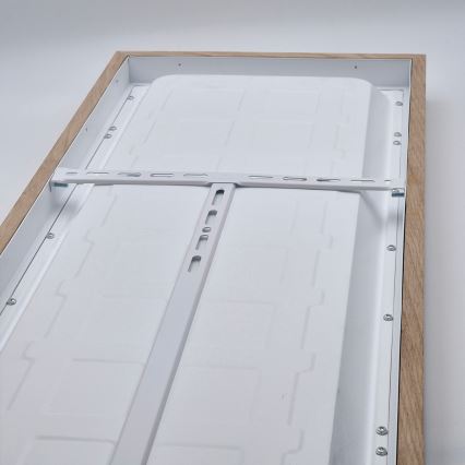 Brilagi - Φωτιστικό οροφής μπάνιου dimming LED WOODY FRAME LED/50W/230V δρυς 120x30 cm 3000-6000K IP44 + τηλεχειριστήριο