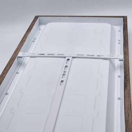 Brilagi - Φωτιστικό οροφής μπάνιου dimming LED WOODY FRAME LED/50W/230V δρυς 120x30 cm 3000-6000K IP44 + τηλεχειριστήριο