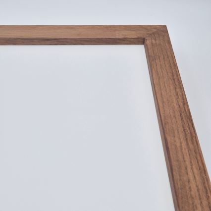Brilagi - Φωτιστικό οροφής μπάνιου dimming LED WOODY FRAME LED/50W/230V δρυς κερασιά 60x60 cm 3000-6000K IP44 + τηλεχειριστήριο