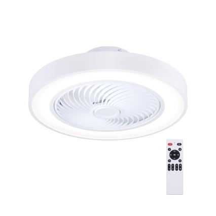 Brilagi - LED Φωτιστικό οροφής dimmable με ανεμιστήρα LED/30W/230V 3000-6500K λευκό + τηλεχειριστήριο